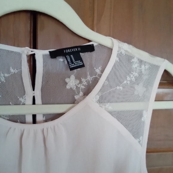 Forever 21 size medium chiffon dress - Picture 3 of 4